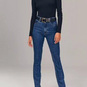ABERCROMBIE & FITCH The '90's Slim Straight Ultra High Rise size 28/6